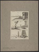 Plate 26: Three scenes showing the ordering of objects according to perspective