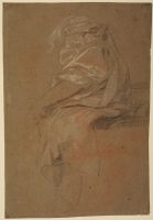 Drapery study for Countess of Rochester painting, Hampton Court