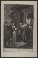 Christ With Two Disciples Going to Emmaus (Luke 24:28-29)