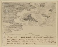 Cloud study (after Alexander Cozens' 'Engravings of Skies')