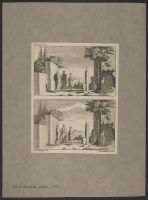 Plate 35: Two scenes showing that objects lit by sunshine have greater force than those lit by common light