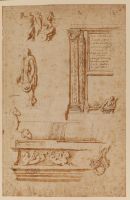 Studies after Roman bas-reliefs