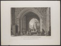 View of St. Georges Chapel and the Town Gate of Windsor Castle
