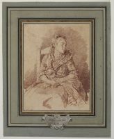 Young girl seated (portrait of the artist's daughter?) (formerly titled 'La Résignée')