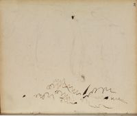 Page of a sketchbook (recto)