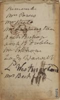 Page of a sketchbook (inside front cover)