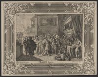 King Croesus Showing Solon his Wealth