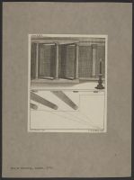 Plate 44: Two diagrams showing shade cast by artificial light