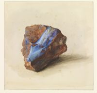 Study of an Australian opal