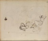Page of a sketchbook (recto)