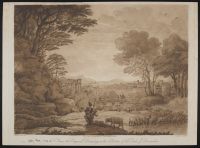 Landscape with Moses and the burning bush