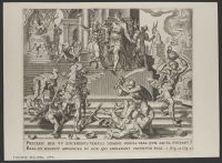 Josiah orderring the destruction of articles made for Baal and  Asherah and orderring the execution of the pagan priests.