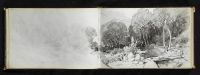 Page of a sketchbook - blank page (recto)