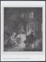 Peasant family in a cottage
