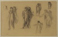 Designs for the decoration of a door representing the Tragedy of Oedipus