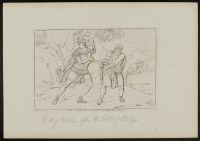 Death of Brutus after the battle of Philippi