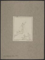 Plate 63: Diagram of invented machine with wires and puppets for painting figures for ceiling decoration