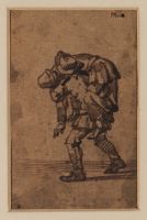 Man carrying another on his shoulders