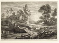Landscape with a draw-well