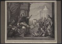 Ter in flammas libellus traditus ter exivit illaesus penitus