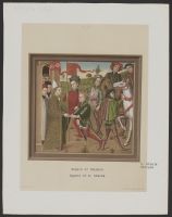 Prince Etherius before the Bishop of Mainz
