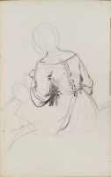 Page of a sketchbook - blank page (recto)