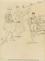 Studies from three actors as Gondoliers