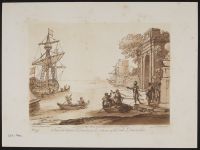 Coast Scene with an Embarkation