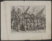 General leading troops into Battle