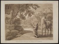 Landscape with St Eustace and the stag