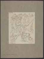Plate 8: Figures in active poses such as carrying, pulling, thrusting, climbing and pushing