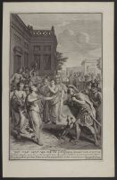 Jephthah's Daughter Meets Him at the Door of His House (Judges 11:34-36)