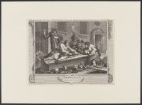 Industry and Idleness - Idle 'Prentice at Play in the Church Yard