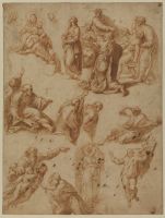 Studies after Raphael's 'Tranfiguration', and other compositions