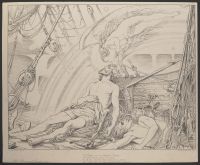 Illustration for Samuel Taylor Coleridge's The Rime of the  Ancient Mariner
