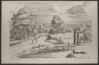 Landscape with a river and figures