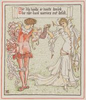 A Rose knight and a lily dame