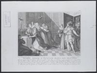 Marie Reine D'Ecosse Dans Son Oratoire.
