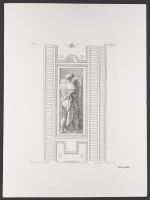 Plate 19: Architectural detail with young mand seen from behind