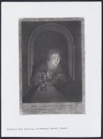 Girl with a lamp