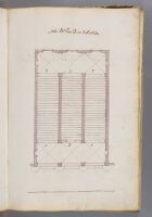 Page 43. Plan of the staircase in the Palazzo of the Grand Duke of Florence.