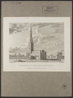 South-East Prospect of the Cathedral Church of London-Derry,  Ireland