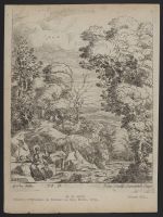 St Jerome in a rocky landscape