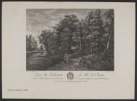 Landscape with hunters
