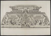 A series of plates after Giovanni Lanfranco's 'The Council of the Gods' in the Villa Borghese