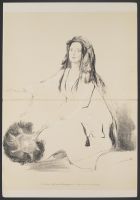 Mrs Moore Wife of the British Consul at Beyrout in an Arab Dress