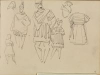 Costume studies of a Roman soldier