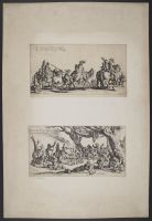 The bohemians marching, the vangard [or, the rear guard] (les  bohémiens en marche [also known as] l'avant-garde)