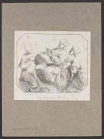 Christ with St Peter (?)