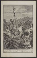 Moses Fixes the Brazen Serpent on a Pole (Numbers 21:6-9)